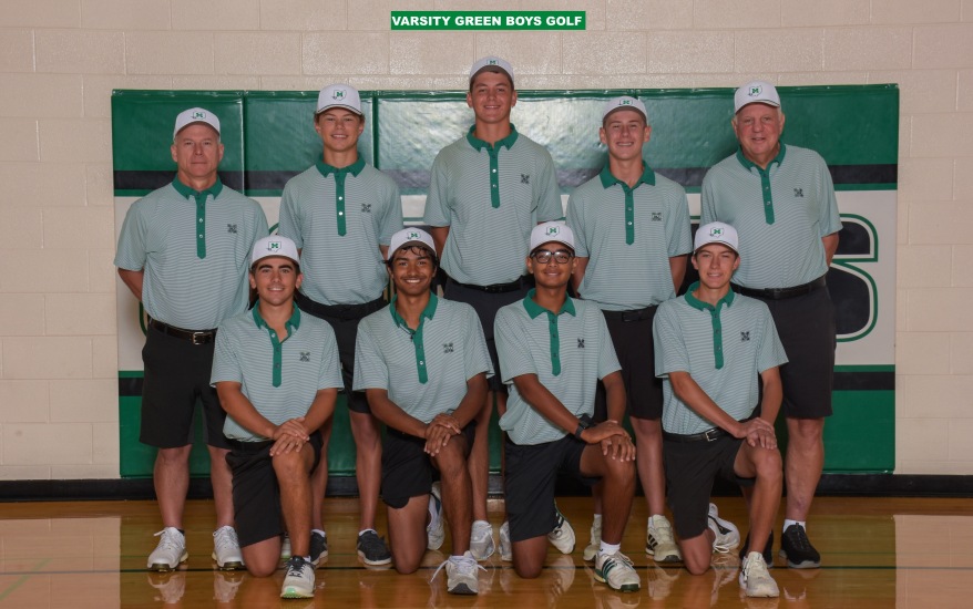 Boys Varsity Green Golf Team